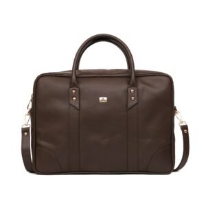 Artisan Bold Laptop bag - Dark Brown